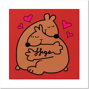 Bear Hugs Posters and Art